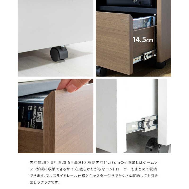 宮武製作所　デザイナーズゲームラック REGABO(レガボ)タイプ1 ブラック　GRK001BK_12