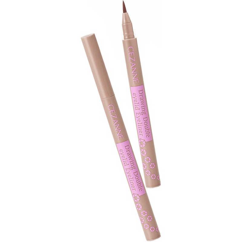 セザンヌ CEZANNE 描くふたえアイライナー 20 影用グレージュ (0.6ml