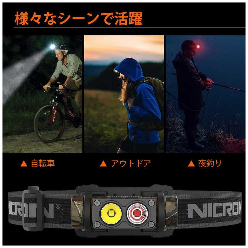 NICRON　camo ヘッドライト 500LM　H15＋_10