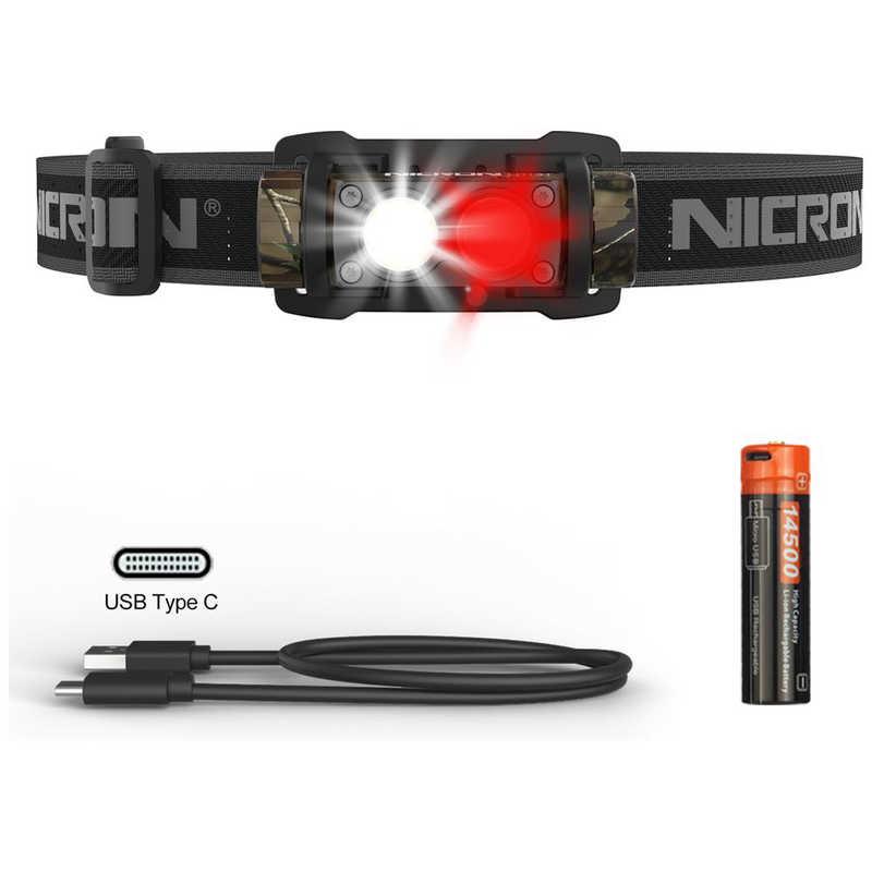 NICRON　camo ヘッドライト 500LM　H15＋_1