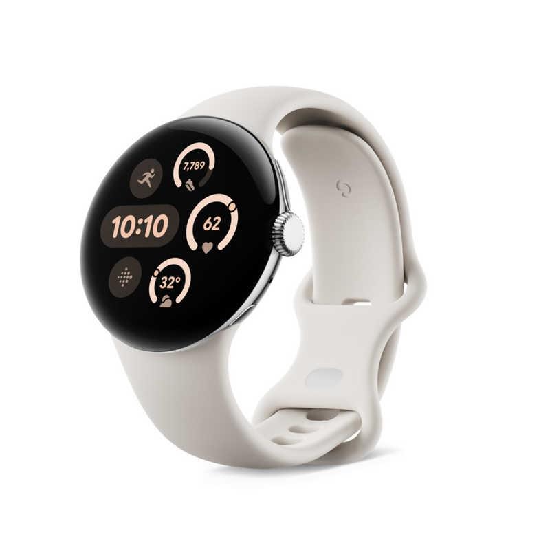 au スマートウォッチ Google Pixel Watch 3 41mm ポーセリン R24GR05A