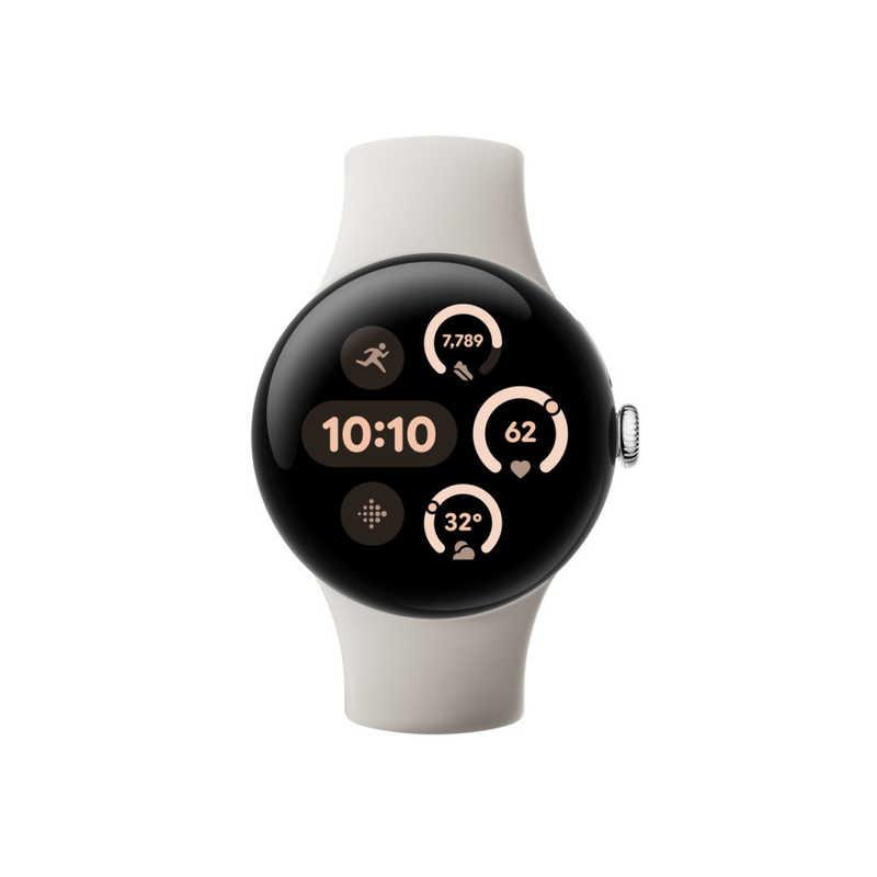 au　スマートウォッチ Google Pixel Watch 3 41mm ポーセリン　R24GR05Aの画像