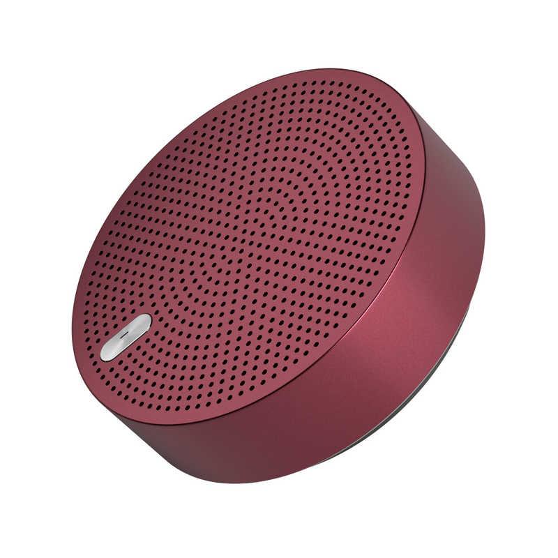 OWLTECH Bluetoothスピーカー レッド ［Bluetooth対応］ OWL-BTSP03S