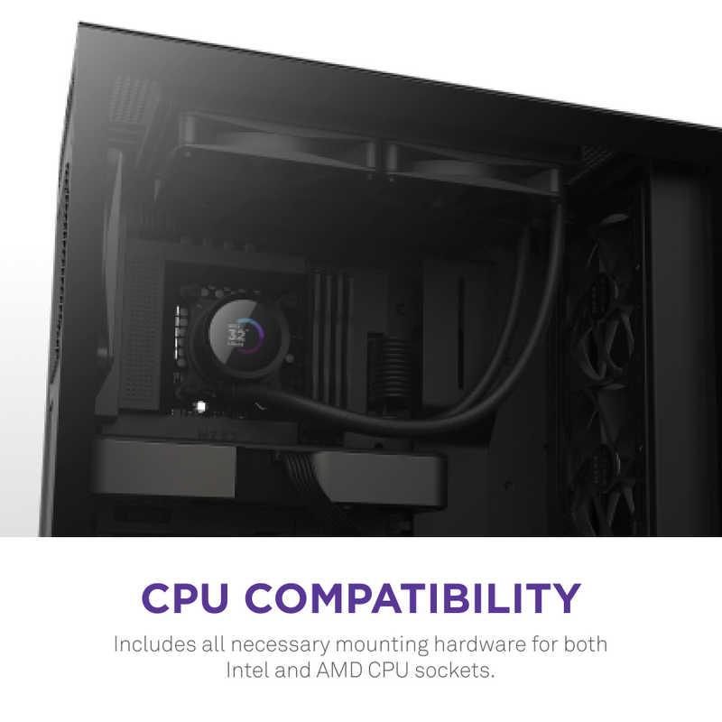 NZXT 水冷CPUクーラー KRAKEN240 ブラック [ 120mmファンx2 NZXT 水冷CPUクーラー KRAKEN240 ブラック [ 120mmファンx2