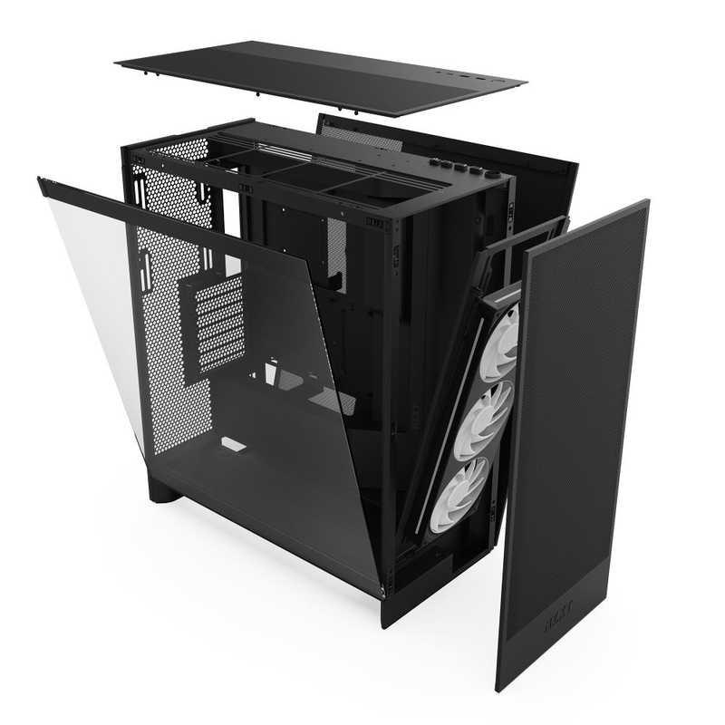 NZXT H7 FLOW RGB(2024) ATX microATX miniITX対応 ミドルタワーケース