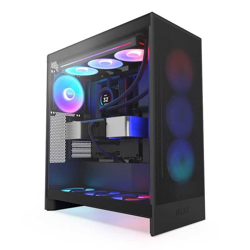 NZXT H7 FLOW RGB(2024) ATX microATX miniITX対応 ミドルタワーケース 