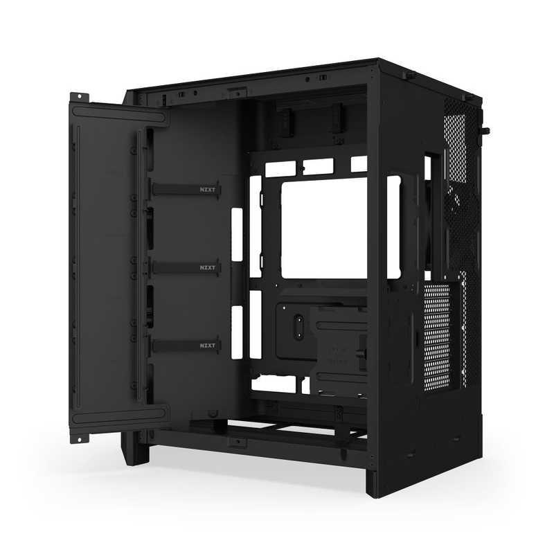 NZXT PCケース [ATX / MicroATX Mini-ITX] H9 FLOW(2025) ブラック CM