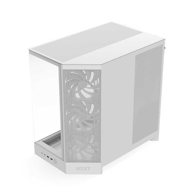 NZXT PCケース [ATX / MicroATX Mini-ITX] H9 FLOW(2025) ホワイト CM