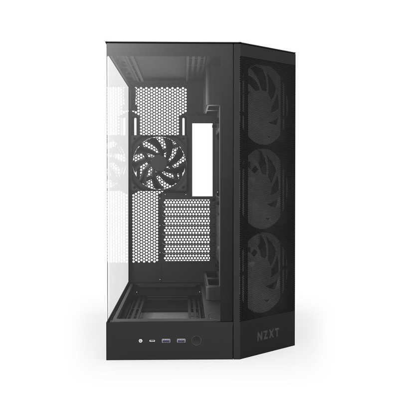 NZXT PCケース [ATX / MicroATX Mini-ITX] H9 FLOW RGB(2025) ブラック