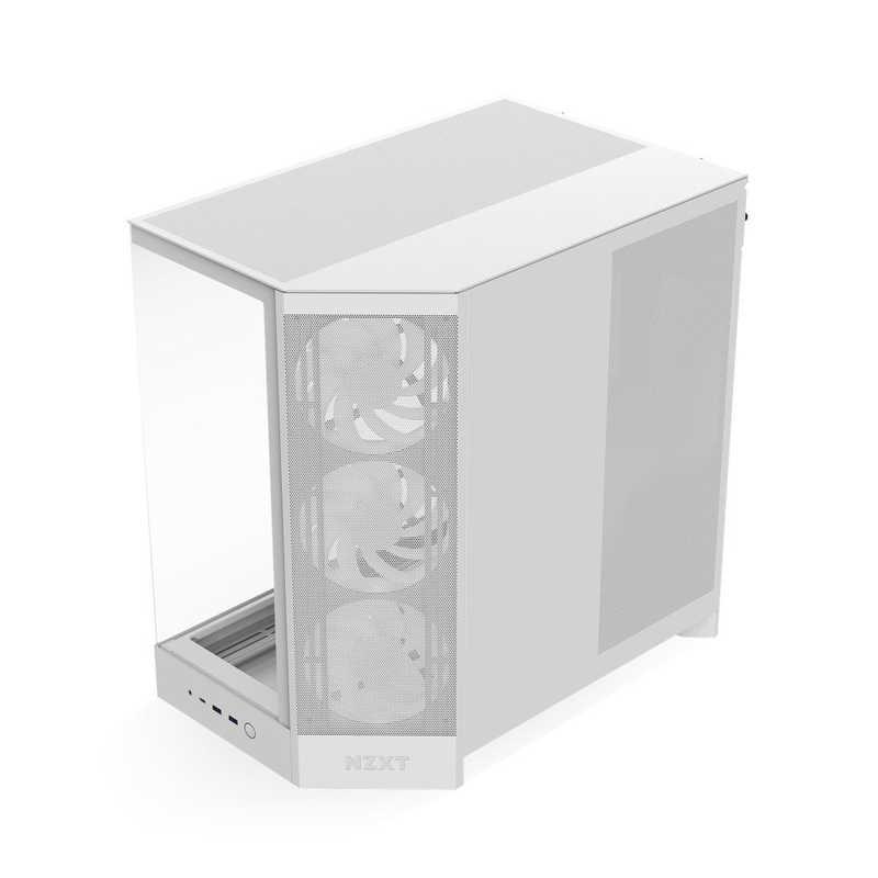 NZXT　PCケース [ATX / MicroATX / Mini-ITX] H9 FLOW RGB(2025) ホワイト　CM-H92FW-R1_1