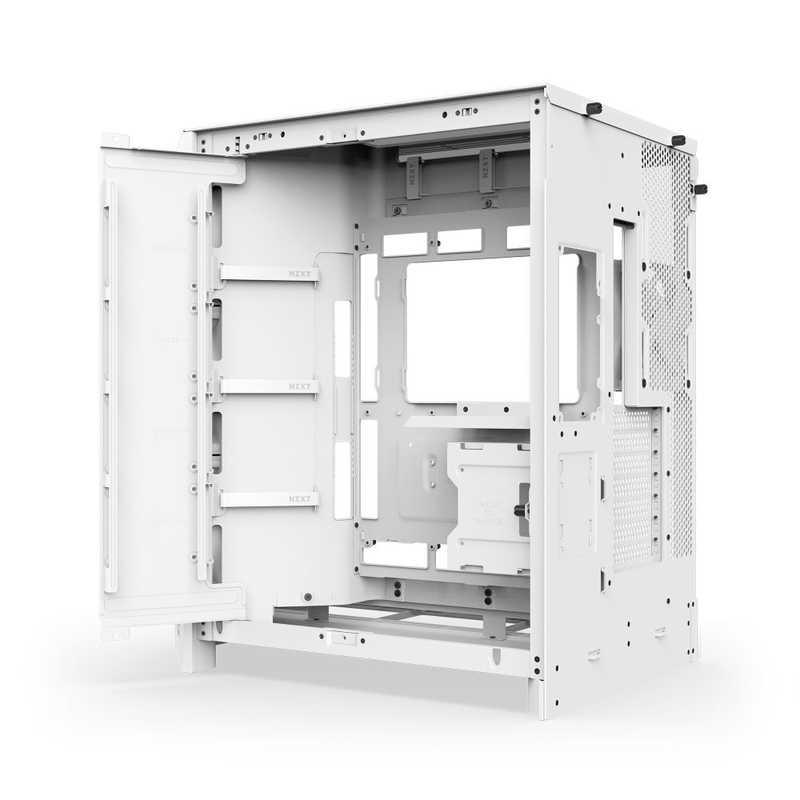 NZXT　PCケース [ATX / MicroATX / Mini-ITX] H9 FLOW RGB(2025) ホワイト　CM-H92FW-R1_3