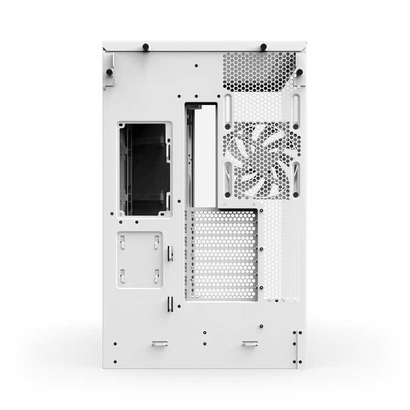 NZXT　PCケース [ATX / MicroATX / Mini-ITX] H9 FLOW RGB(2025) ホワイト　CM-H92FW-R1_5