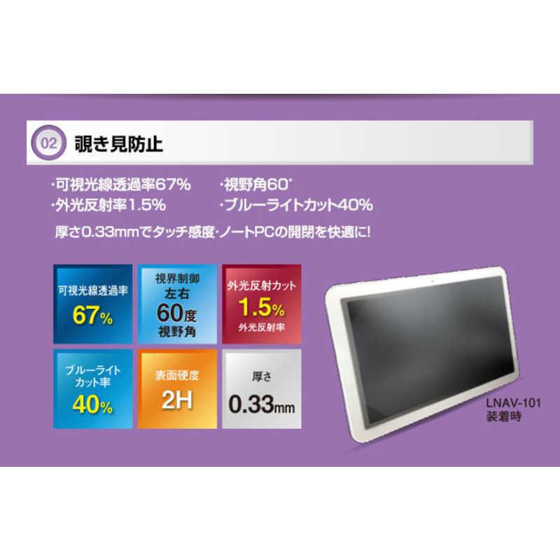 光興業　31.5インチ(16:9)対応 抗菌・抗ウイルス覗き見防止フィルター　LNAV-315