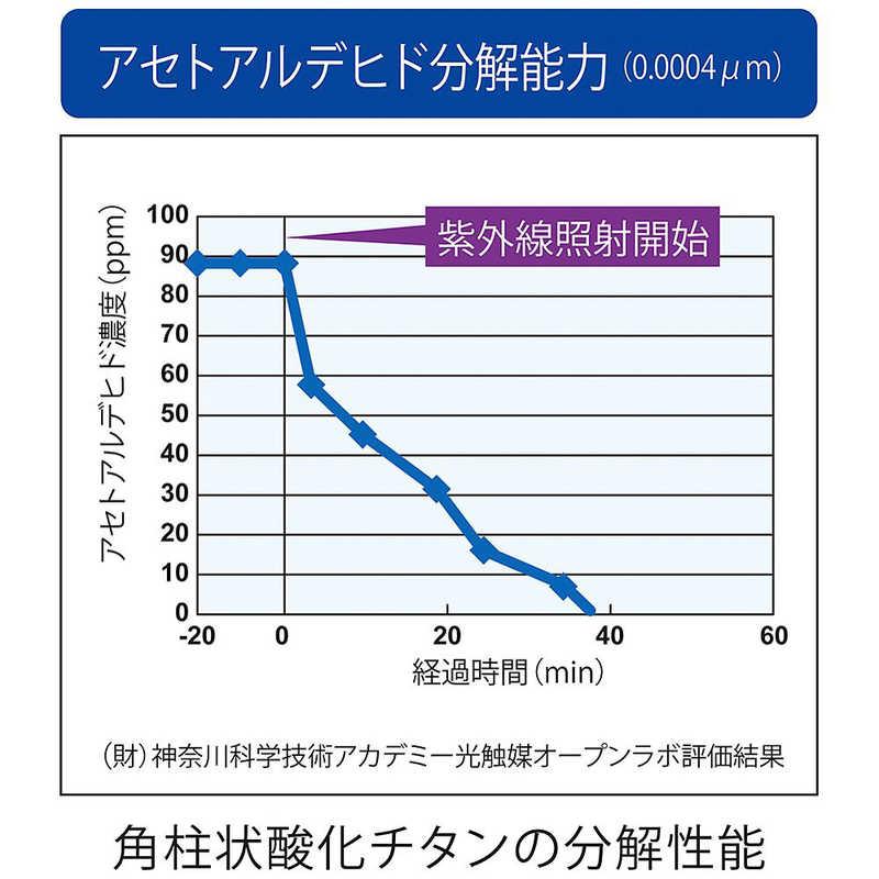 アンデス電気　壁掛型空気清浄機 バイオミクロン 据置 適用畳数 20畳 PM2.5対応　BM-H101Aの画像