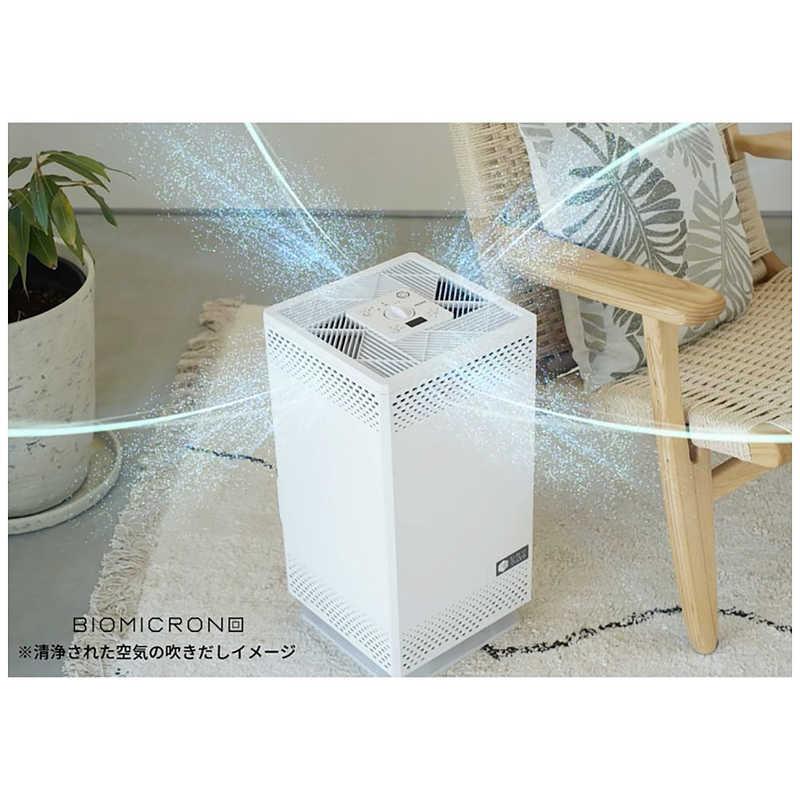 アンデス電気　空気清浄機 バイオミクロンスクエア ホワイト 適用畳数 12畳 PM2.5対応　BM-S611A(B)の画像