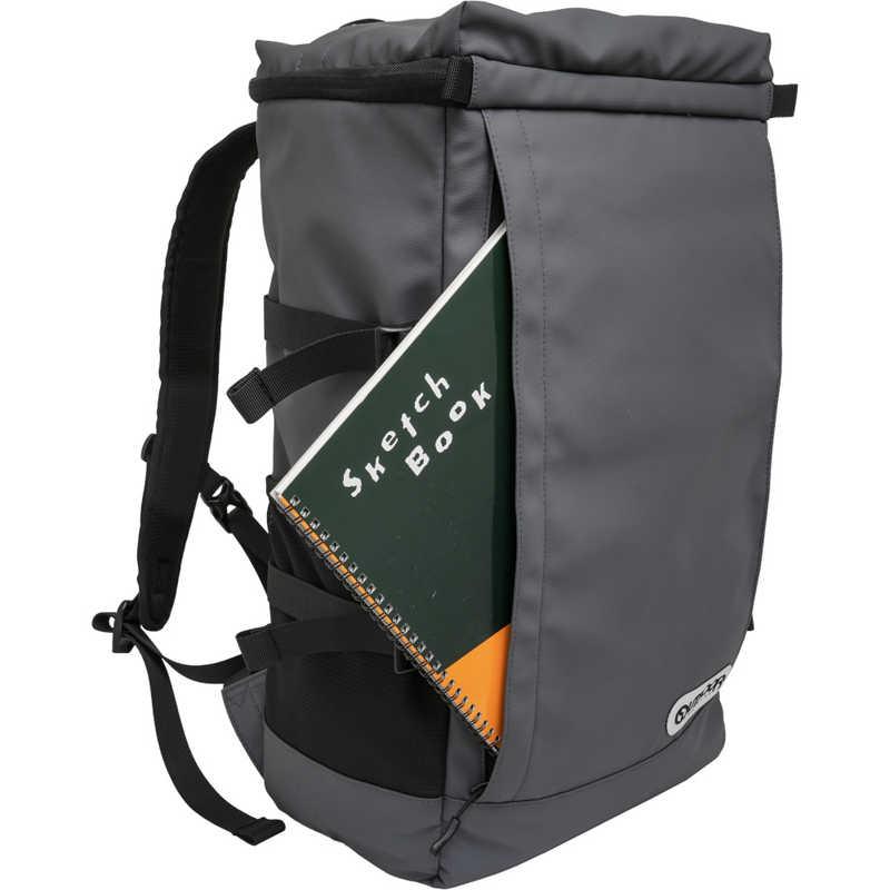 OUTDOOR ボックスデイパック カジュアルリュック 32L ブルー OD-11190