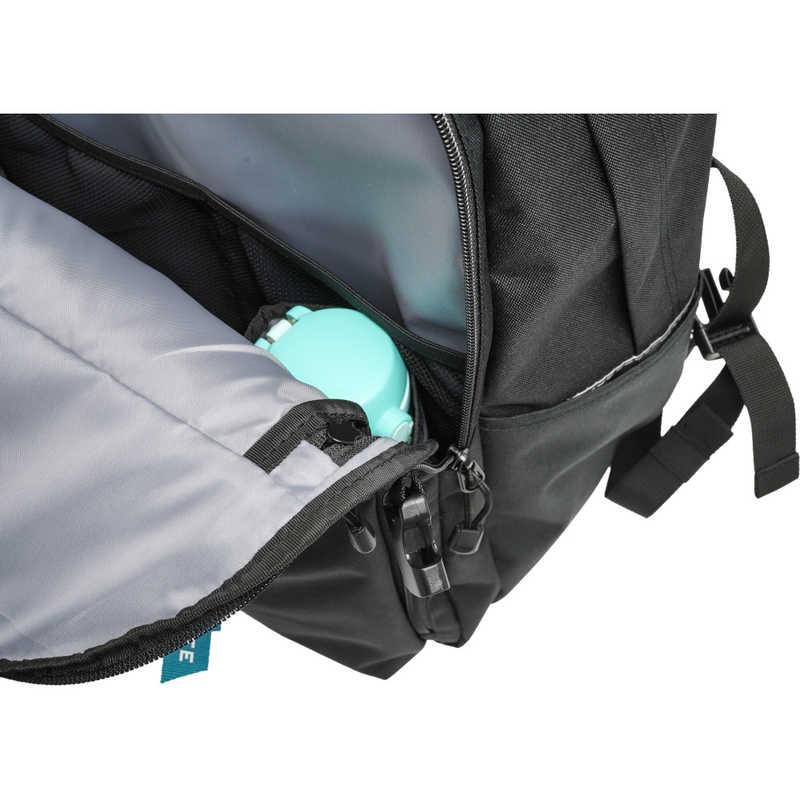 OUTDOOR　デイパック スクールリュック 通学 通勤 大容量 35L ダブルルーム 15.6インチ PC対応 タブレット収納 撥水 ブラック/ブラック　OD-11197-BKBKの画像