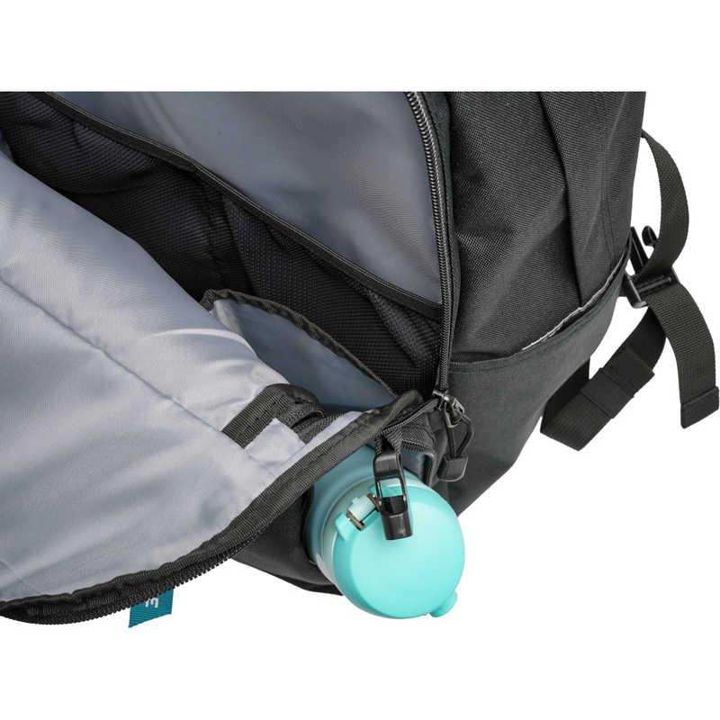 OUTDOOR　デイパック スクールリュック 通学 通勤 大容量 35L ダブルルーム 15.6インチ PC対応 タブレット収納 撥水 ブラック/ブラック　OD-11197-BKBKの画像