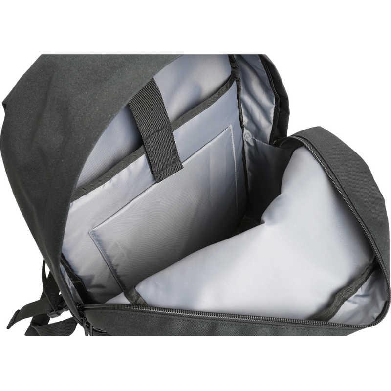 OUTDOOR　デイパック スクールリュック 通学 通勤 大容量 35L ダブルルーム 15.6インチ PC対応 タブレット収納 撥水 ブラック/ブラック　OD-11197-BKBKの画像