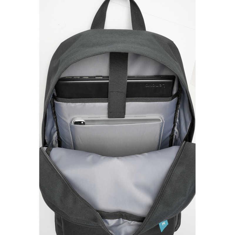 OUTDOOR　デイパック スクールリュック 通学 通勤 大容量 35L ダブルルーム 15.6インチ PC対応 タブレット収納 撥水 ブラック/ブラック　OD-11197-BKBKの画像