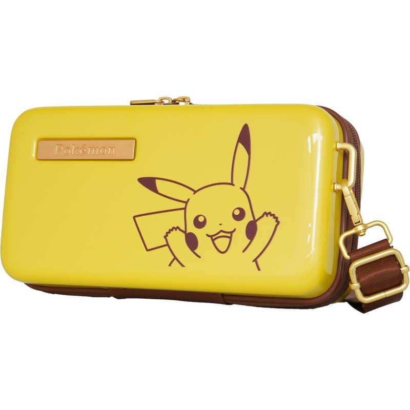 ポケモン スーツケース型ショルダーバッグ ミニポーチ カビゴン ブルー