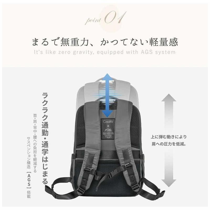 CASALITA Casalita アンチグラビィティリュック ブラックゴールド CL