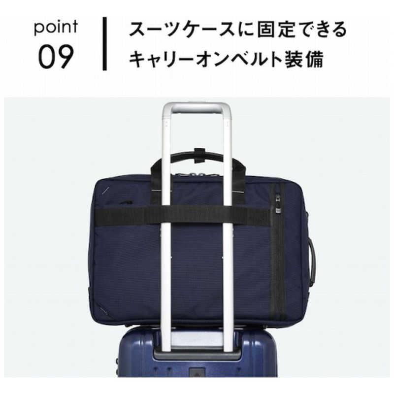 バリスティックスピリット　3WAYビジネスブリーフ 15.6インチPC対応 コーデュラナイロン ネイビー　BS-3235-NVの画像