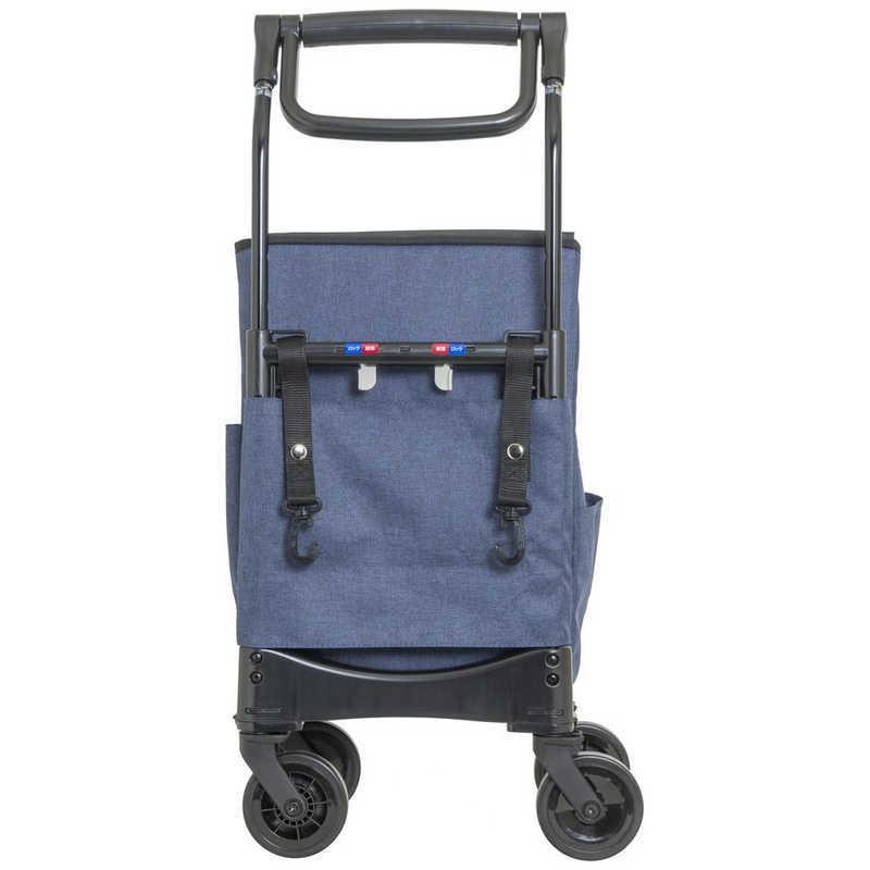 GRANMARIE 保冷温仕様ショッピングカート (ネイビー ストッパー付き