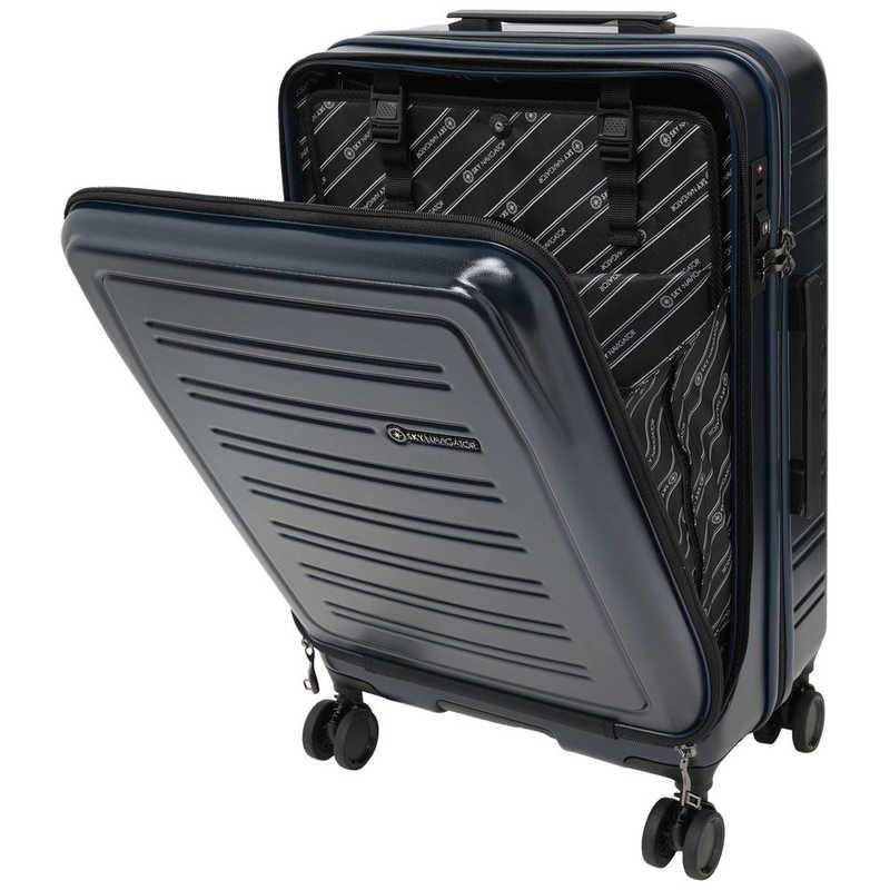 SKYNAVIGATOR　フロントオープンキャリーケース ブラック [TSAロック搭載 /約57L /5泊〜1週間]　SK083956BK SKYNAVIGATOR フロントオープンキャリーケース ブラック [TSAロック