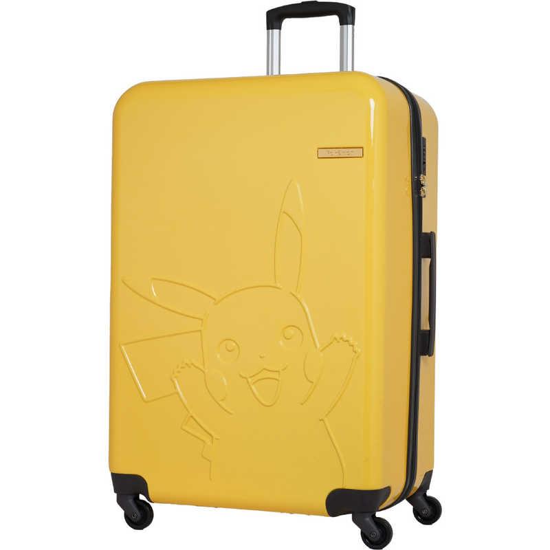 ピカチュウ　キャリーケース ポケモン ピカチュウ キャリーケース イエロー [TSAロック搭載 /約95L