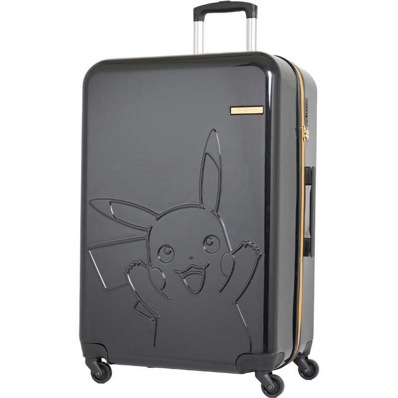 ピカチュウ　キャリーケース ポケモン ピカチュウ キャリーケース ブラック [TSAロック搭載 /約95L