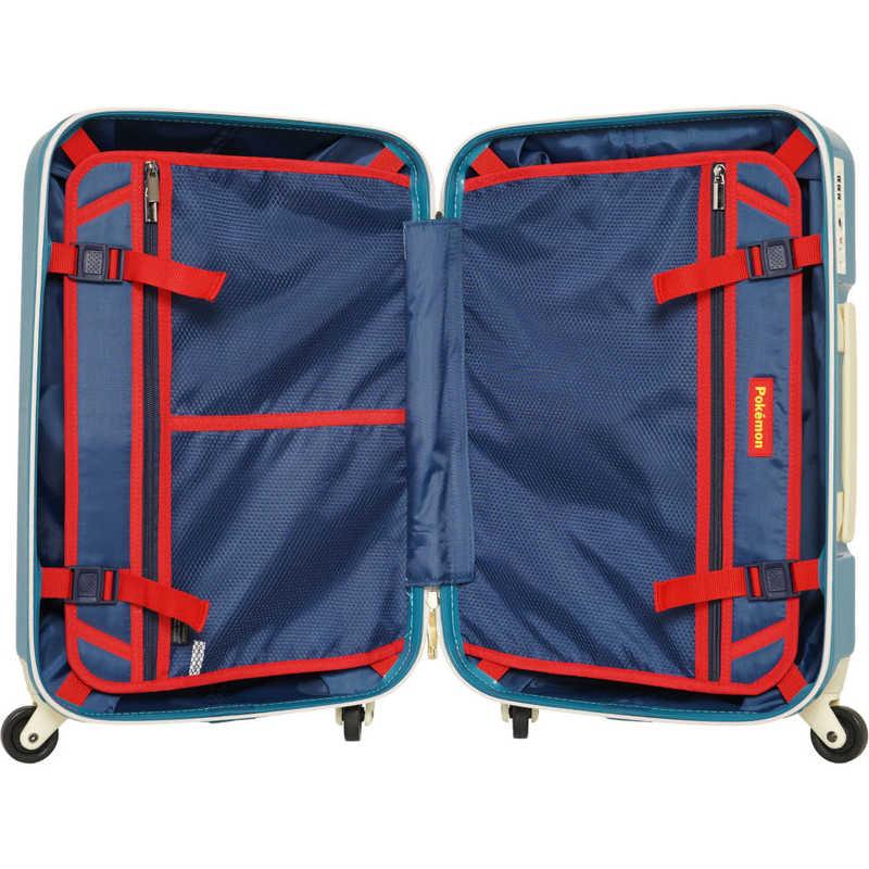 ポケモン Pokemon カビゴン スーツケース Sサイズ 宿泊目安：3泊〜4泊 [TSAロック搭載 / 37L] ブルー PK-0886-50-BLの画像