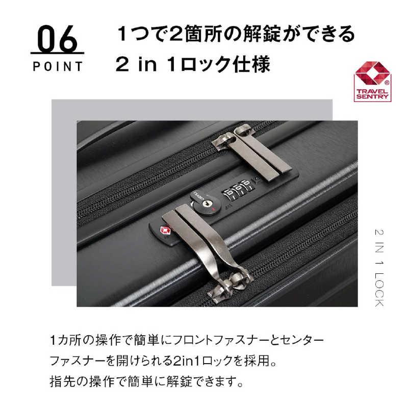 オルティモ　スーツケース フロントオープン ハーフオープン ファスナータイプ 旅行日数目安： 5〜6泊 約63L ストッパー付き マスタード　OT-0857-60N-MS_8