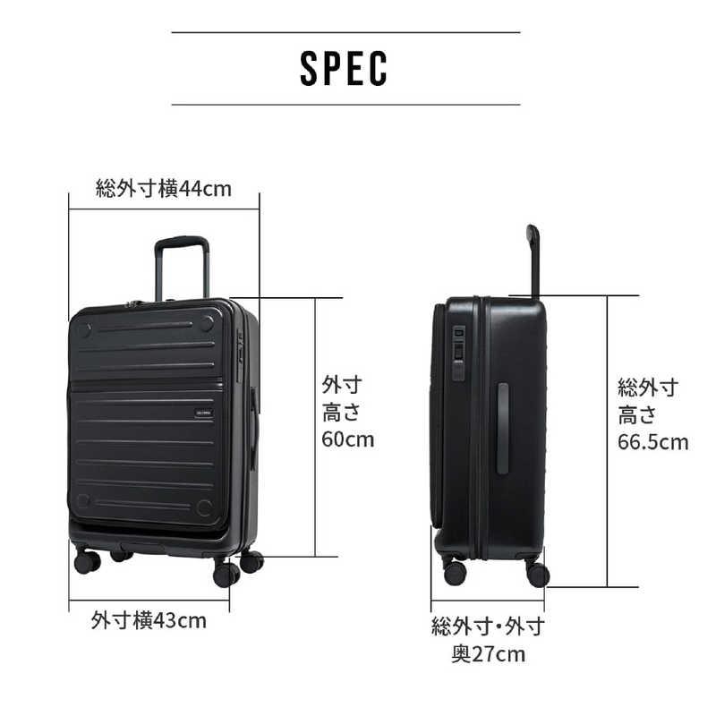 オルティモ　スーツケース フロントオープン ハーフオープン ファスナータイプ 旅行日数目安： 5〜6泊 約63L ストッパー付き アクアマリン　OT-0857-60N-AM_11
