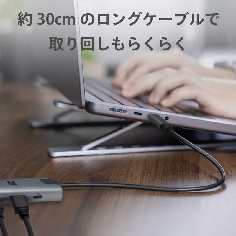 ラトックシステム デュアルディスプレイアダプター(最大4K60Hz、PD