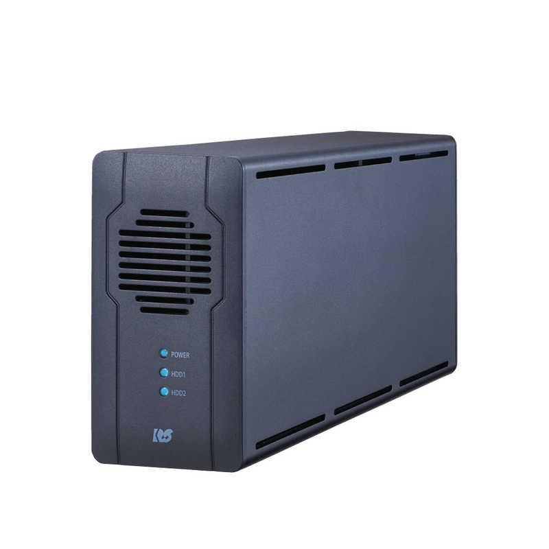 ラトックシステム USB 5Gbps RAIDケース(3.5インチHDD2台用) ［3.5