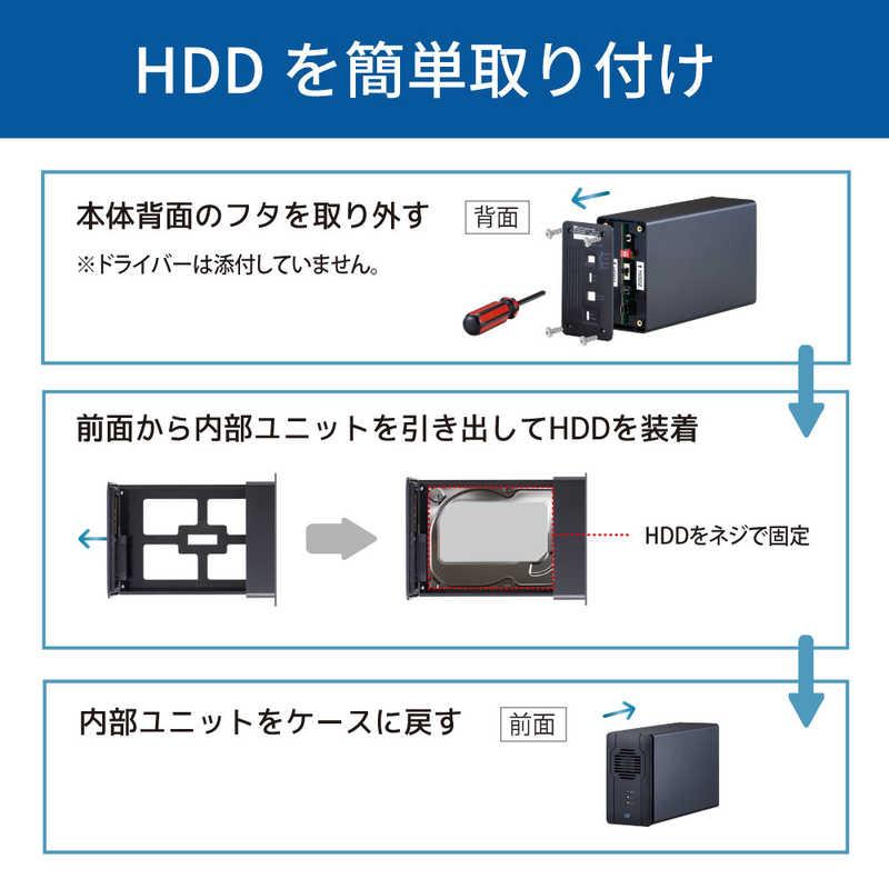 ラトックシステム USB 10Gbps RAIDケース HDD2台用【新品】 ラトックシステム USB 10Gbps RAIDケース(3.5インチHDD2台用) ［3.5