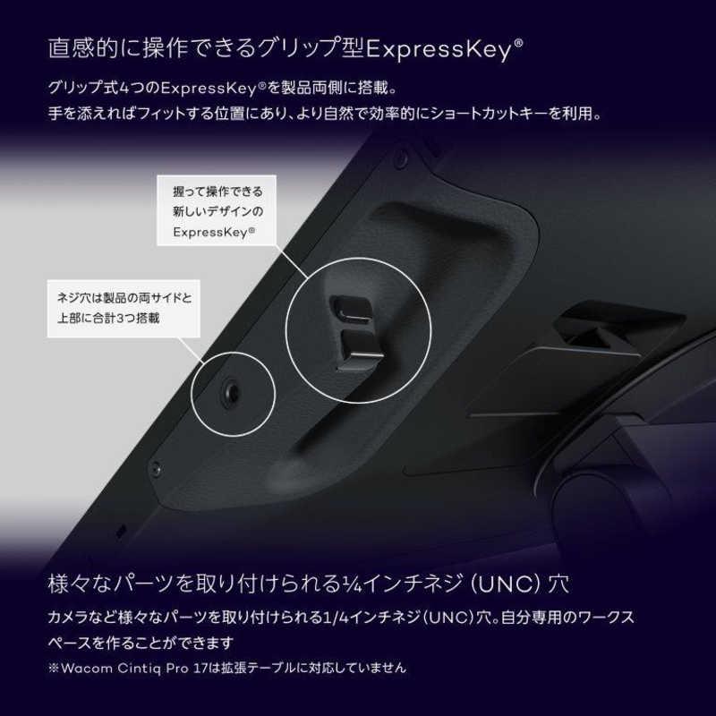 wacom（ワコム） 液晶タブレットCintiq Pro 17［17型］ DTH172K4C