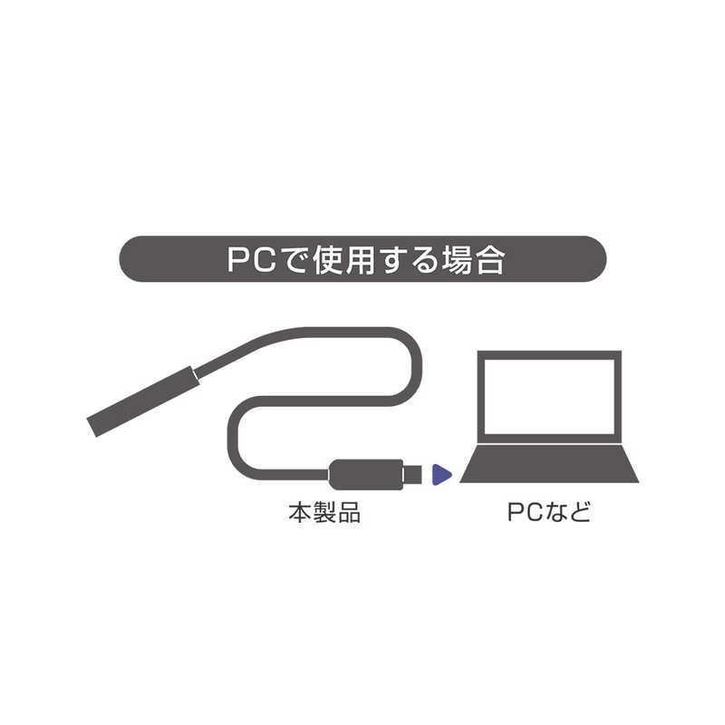 ナカバヤシ　USB-A/USB-C+micro USB接続 隙間に入るスリムなUSBカメラ　UC02｜y-kojima｜08
