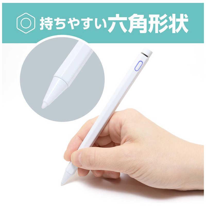 ナカバヤシ ミヨシ 〔タッチペン:iPad用〕充電式アクティブタッチペン