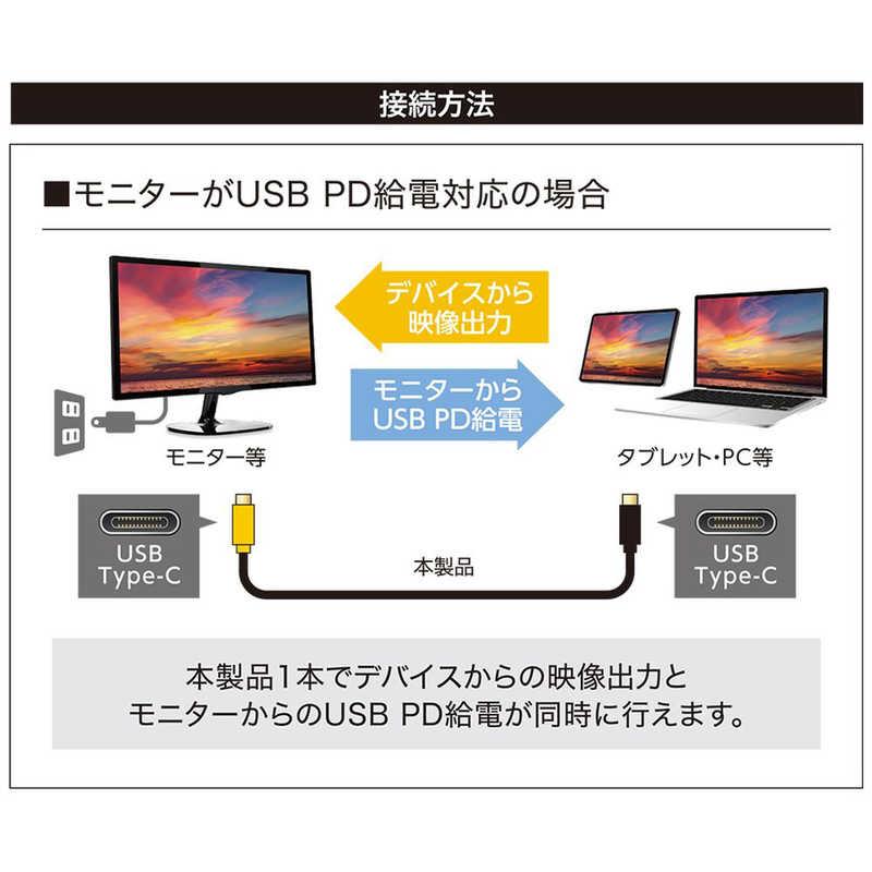 ナカバヤシ　USB Type−C⇔USB Type−C 1.2m ブラック　USB-CCD12/BK｜y-kojima｜07