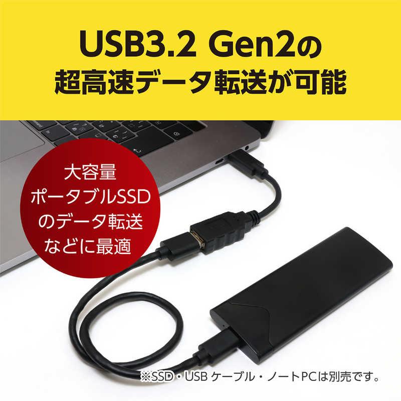 ナカバヤシ USB変換ホストアダプタ [USB-C オス→メス USB-A /充電