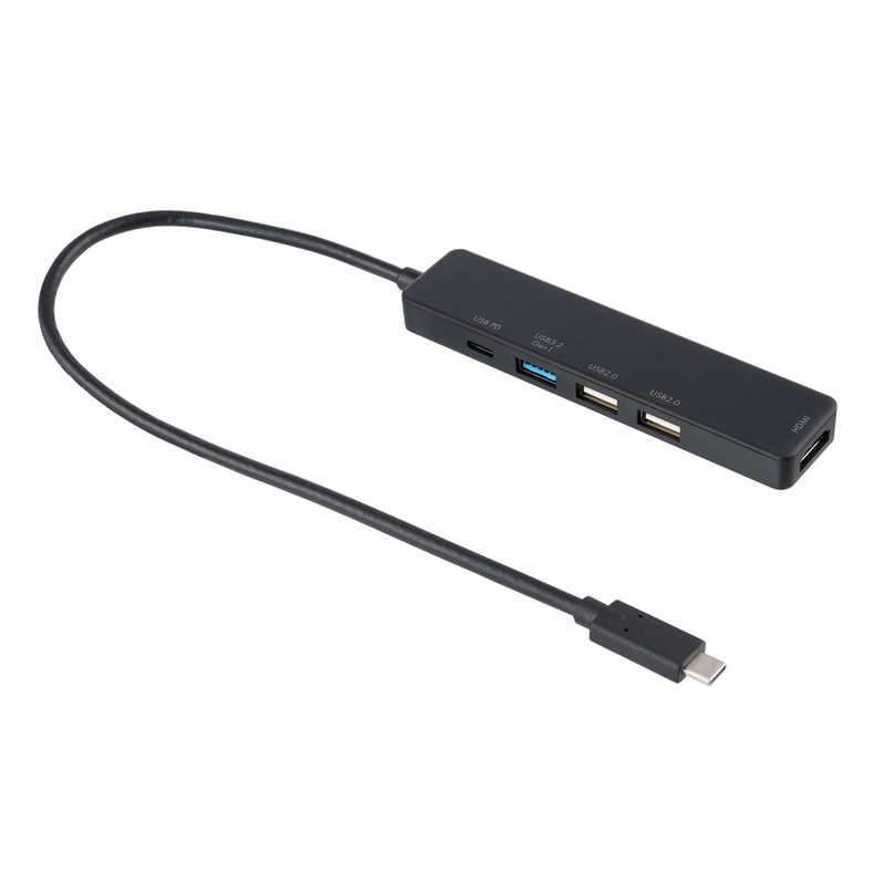 ナカバヤシ USB Type-C ドッキングステーション/HDMI/USB PD(最大100W