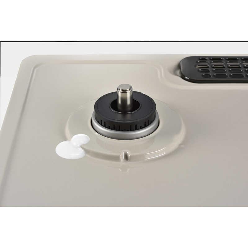 リンナイ　Rinnai　ガステーブルコンロ 片面焼き水なし ピュアベージュ  60cm 都市ガス12・13A 左強火　KG64TW2Lの画像