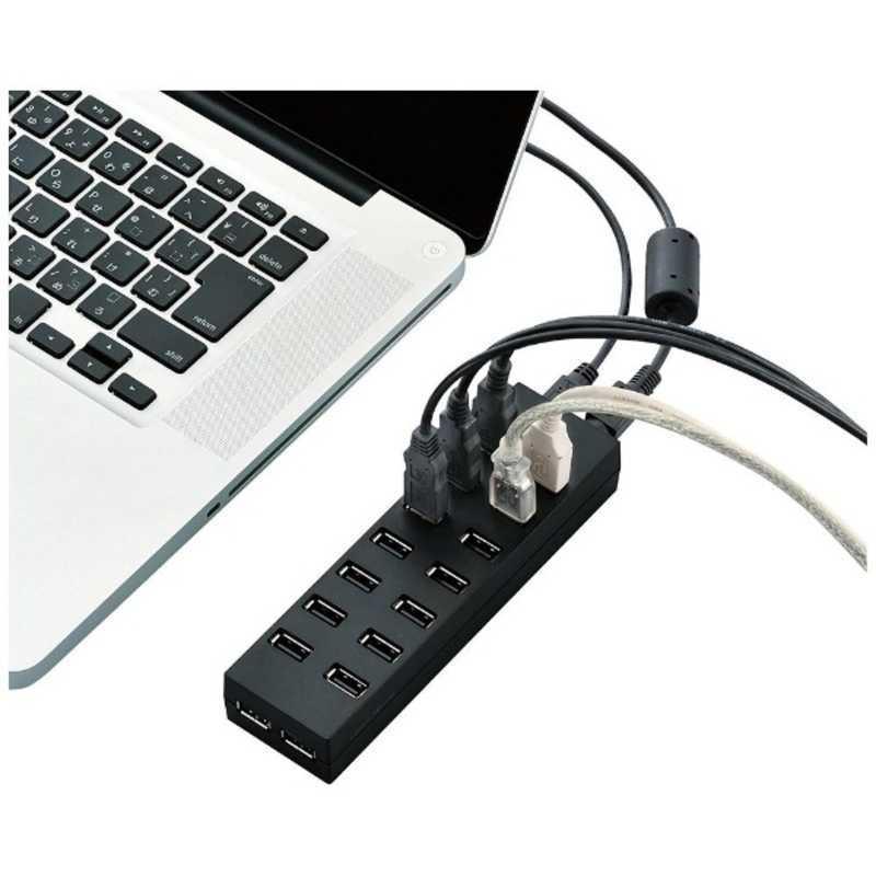 WEB限定】エレコム ELECOM セルフパワー専用USBハブ 「16ポート」 U2H-Z16S USBハブ ELECOM エレコム U2H-AN4SWH お取り寄せ
