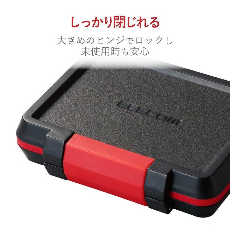 エレコム　ELECOM　SD/microSDカードケース(耐衝撃)(ブラック)　CMC-SDCHD01BK｜y-kojima｜05