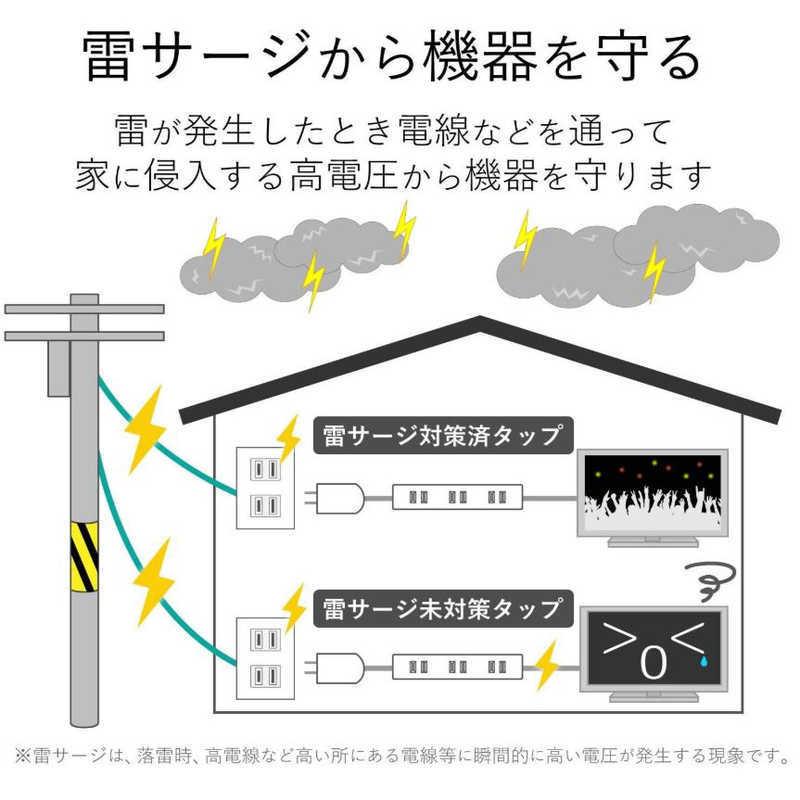 ELECOM エレコム ELECOM OAタップ 2P 7個口 マグネット 抜ケ止メ ELECOM エレコム ELECOM OAタップ 2P 7個口 マグネット 抜ケ止メ