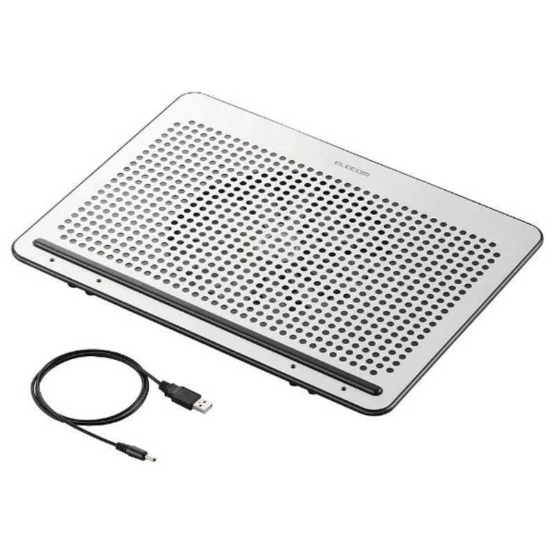 エレコム　ELECOM　ノートPC用クーラー 角度調節・強冷タイプ(15.4~17型対応)　SX-CL22LSV | ELECOM