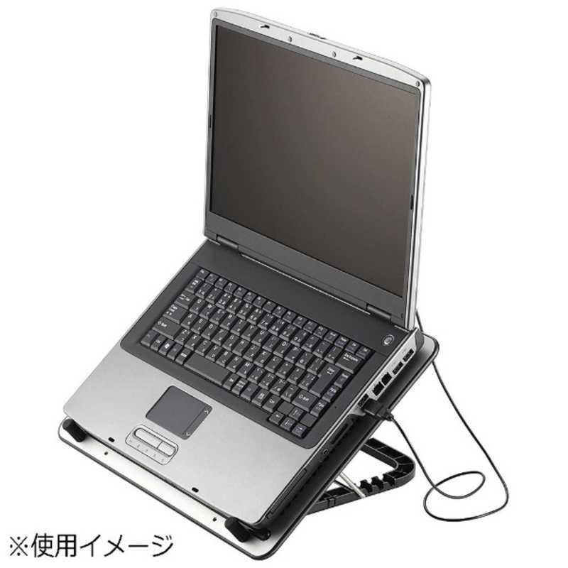 エレコム　ELECOM　ノートPC用クーラー 角度調節・強冷タイプ(15.4~17型対応)　SX-CL22LSV | ELECOM | 02