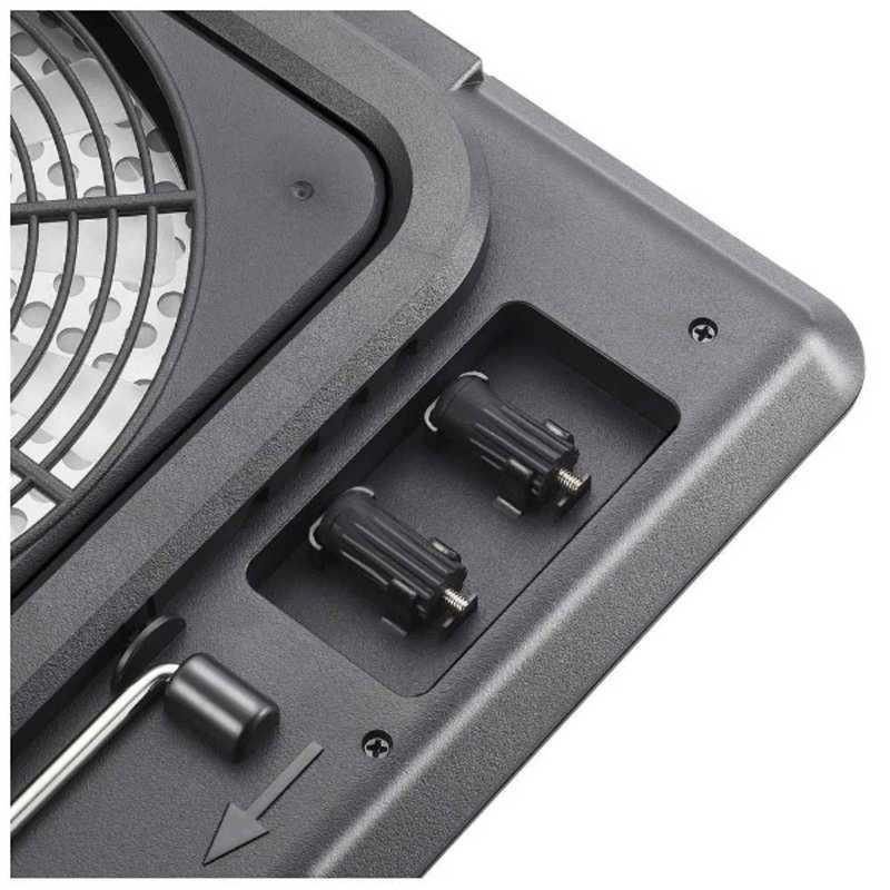 エレコム　ELECOM　ノートPC用クーラー 角度調節・強冷タイプ(15.4~17型対応)　SX-CL22LSV | ELECOM | 05